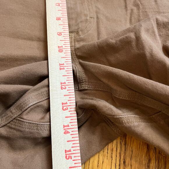 Duluth Trading Cargo Shorts Mens 46 Brown Flex Fire Hose Work 9” Inseam - Picture 9 of 11